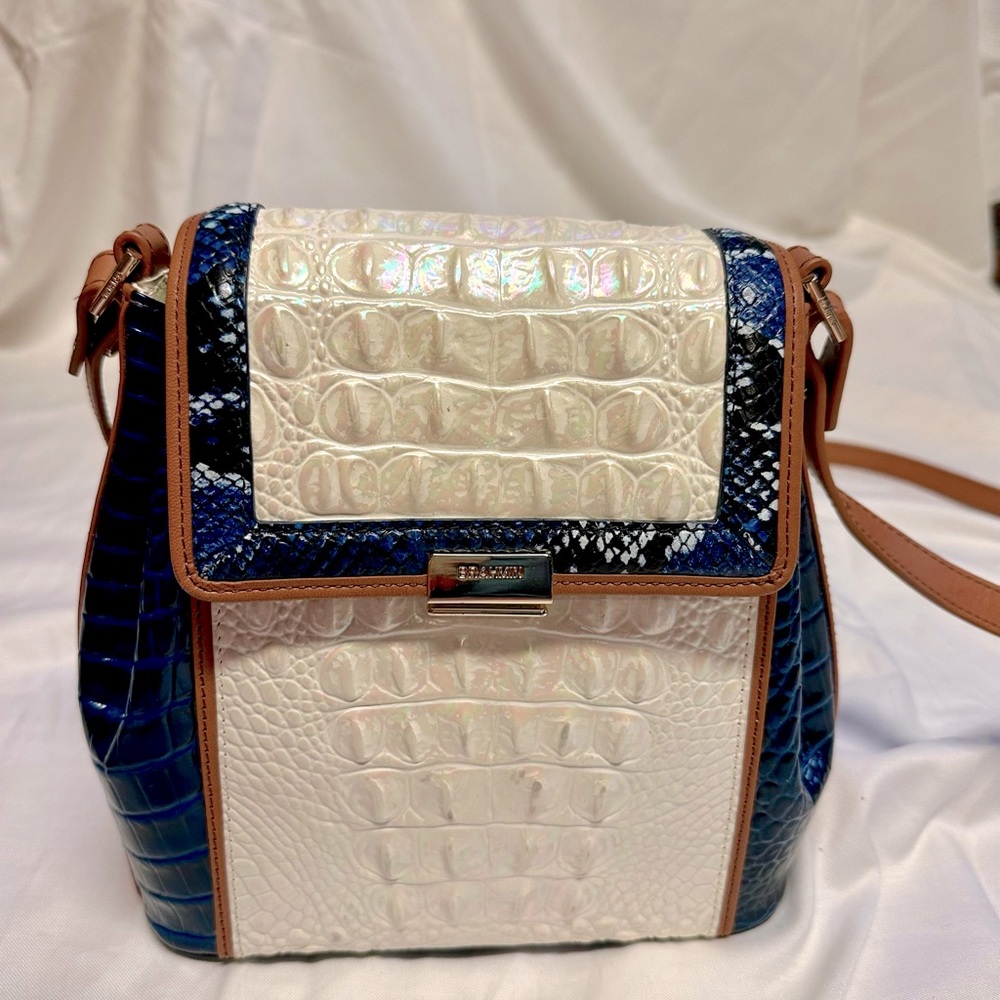 Brahmin Crossbody with Leather Strap